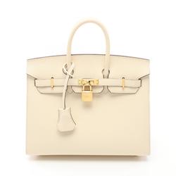 Hermes HERMES Birkin 25 Serie Handbag Bag Epsom Leather Women's Ivory