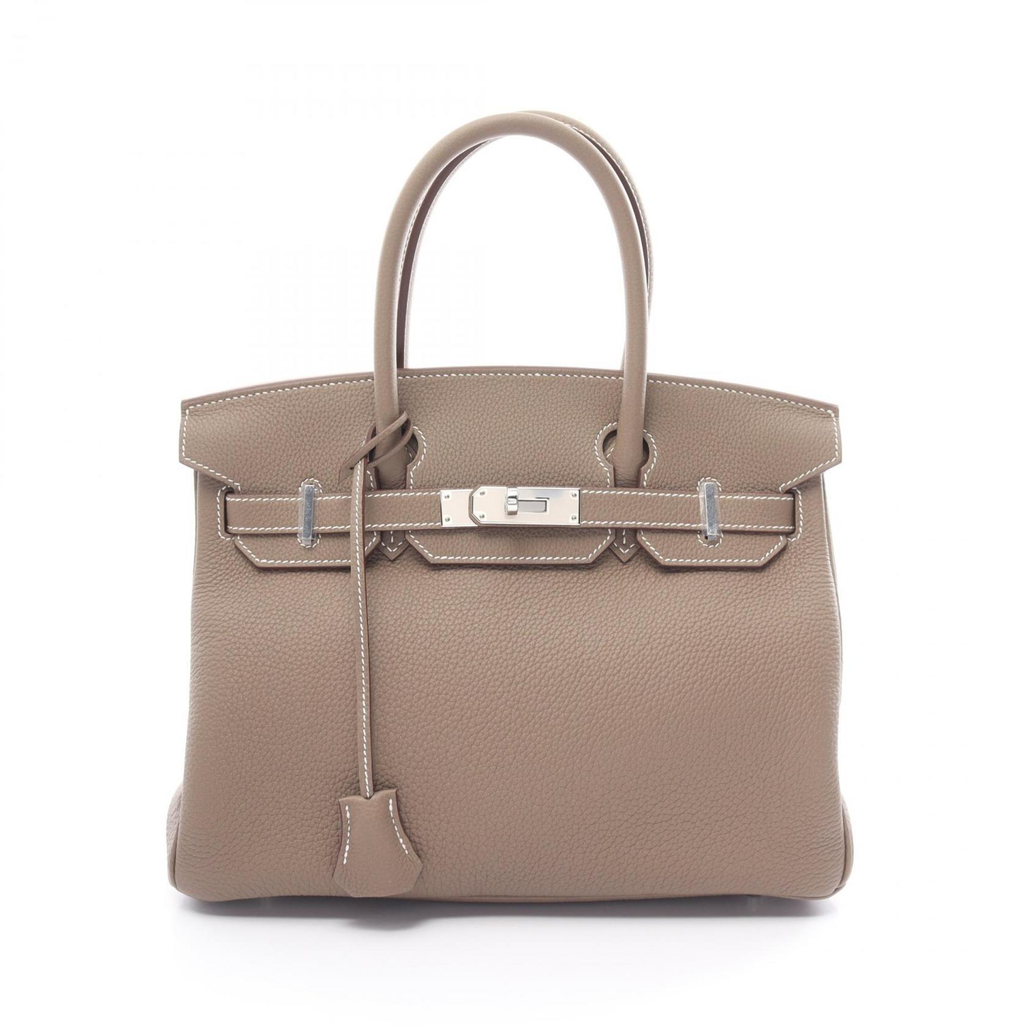 Hermes HERMES Birkin 30 Etoupe Handbag Bag Togo Women's Brown