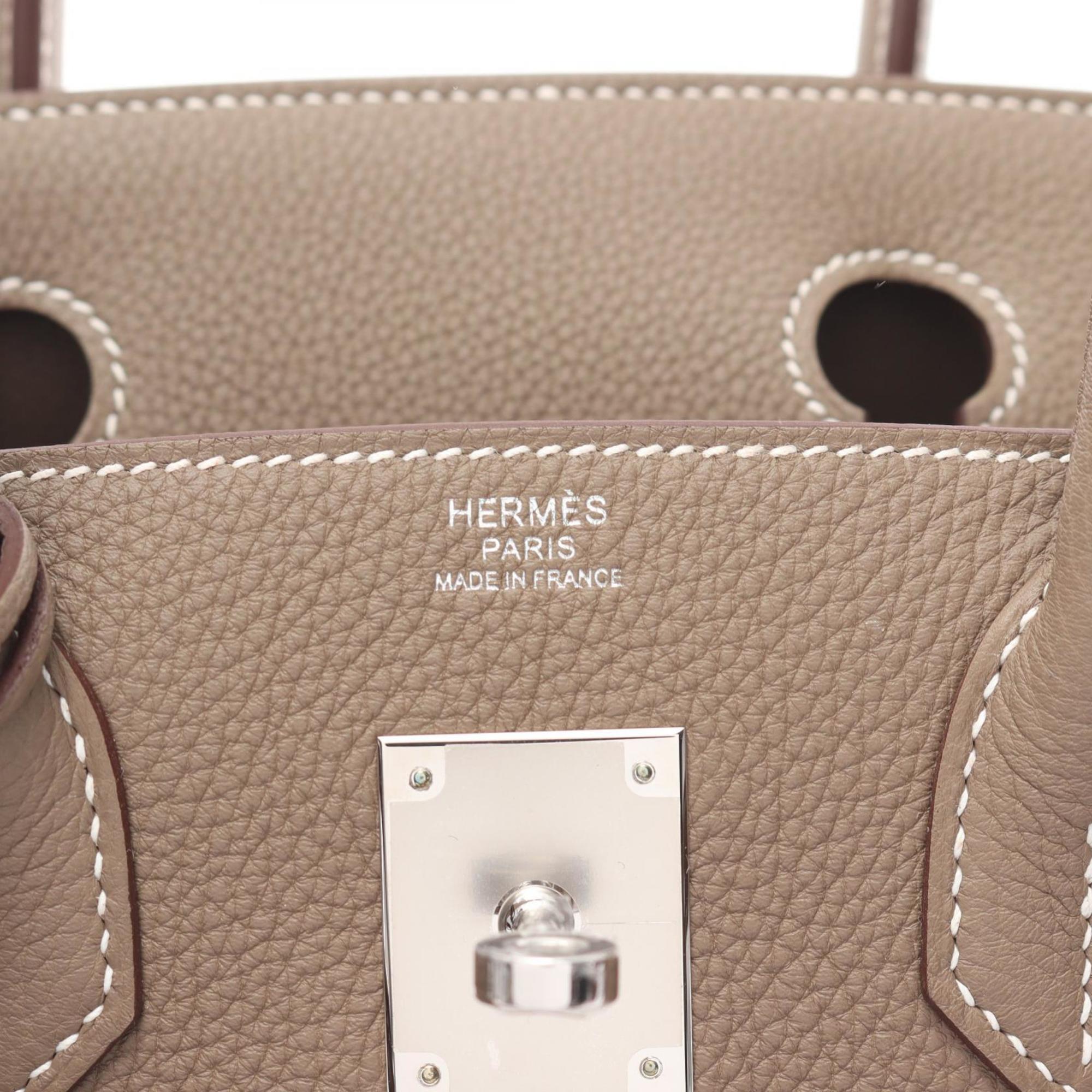 Hermes HERMES Birkin 30 Etoupe Handbag Bag Togo Women's Brown