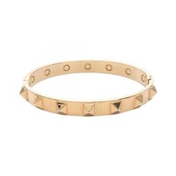 Valentino Garavani Rockstud Bangle GP (Gold Plated) Women's Gold 2W0J0R50MET