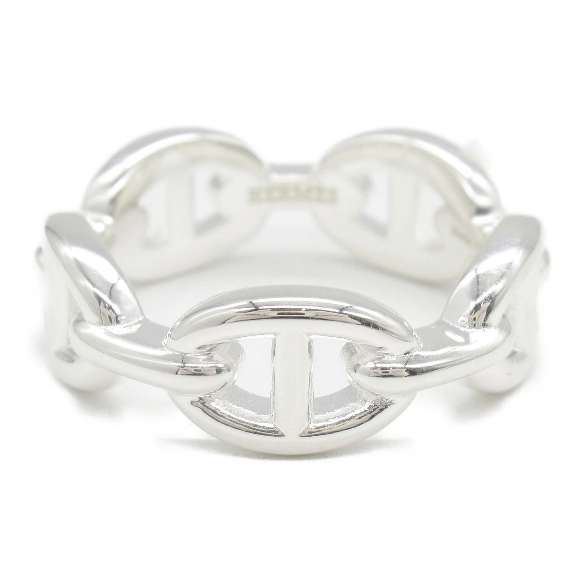 Hermes HERMES Chaine d'Ancre Anchaîne PM Ring Rings and Finger Silver 925 Men's Women's