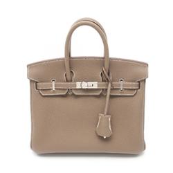 Hermes HERMES Birkin 25 Handbag Bag Togo Women's Beige 041344CK