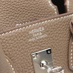 Hermes HERMES Birkin 25 Handbag Bag Togo Women's Beige 041344CK