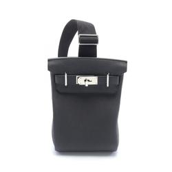 Hermes Kelly Akkad PM Waist Bag Body Togo Men's Black