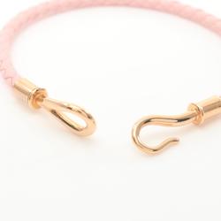 Hermes HERMES Jumbo Bracelet Rose Sakura GP (Gold Plated) Veau Swift Ladies Pink Gold