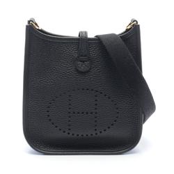 Hermes HERMES Evelyn TPM Amazon Shoulder Bag Taurillon Clemence Women's Black