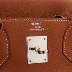 Hermes Haute Couture 32 Gold Handbag Bag Togo Women's Brown