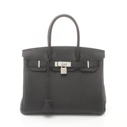 Hermes HERMES Birkin 30 Handbag Bag Togo Women's Black Z Stamp SIL Hardware