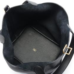 Hermes HERMES Picotin Lock MM Handbag Bag Taurillon Clemence Women's Black