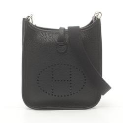 Hermes HERMES Evelyn TPM Amazon Shoulder Bag Taurillon Clemence Women's Black