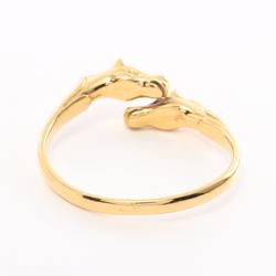 Hermes Cheval Horse Bangle GP (Gold Plated) Women's Gold