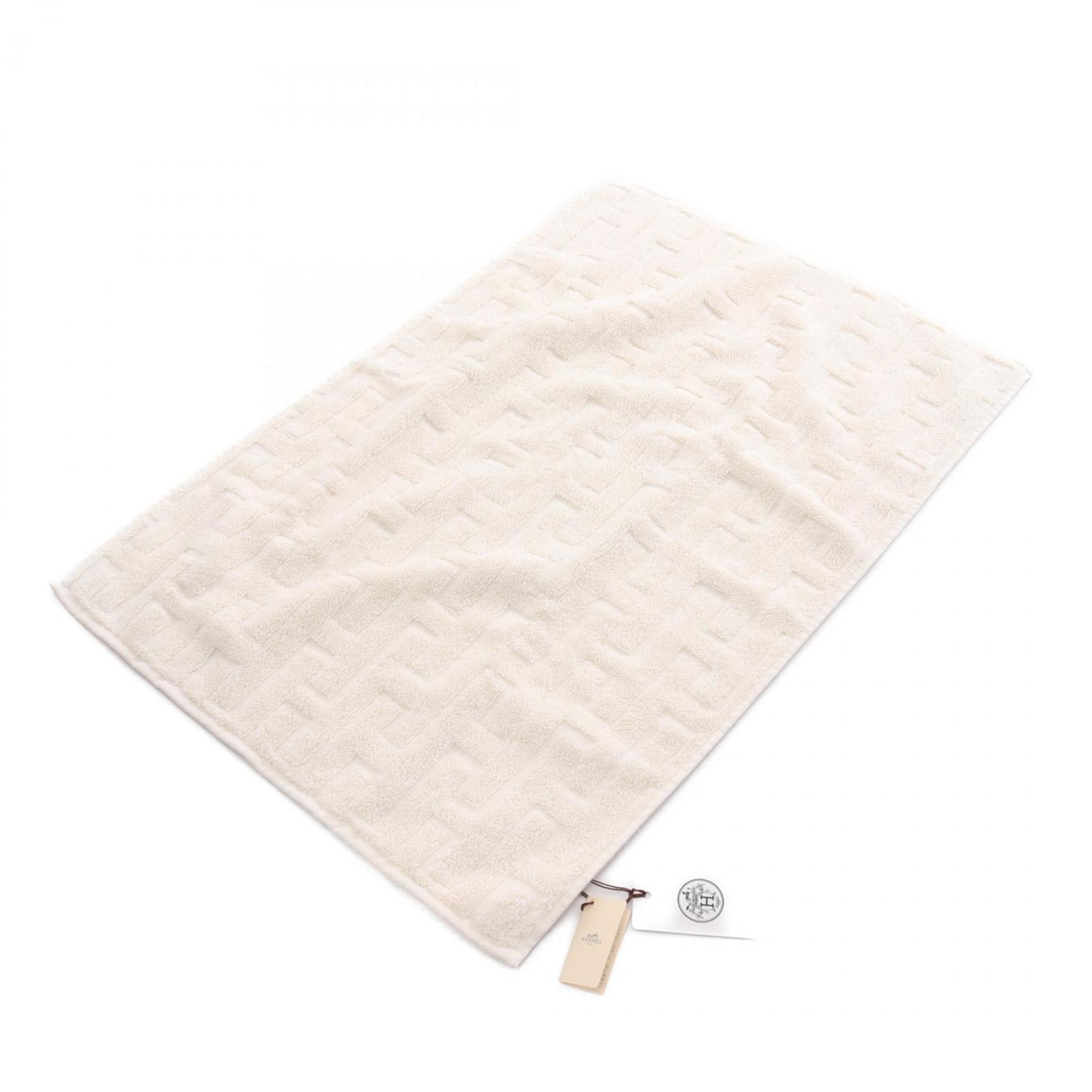 Hermes HERMES STAIRS Towel Clothing Cotton Men's Women's Ivory H103190M01