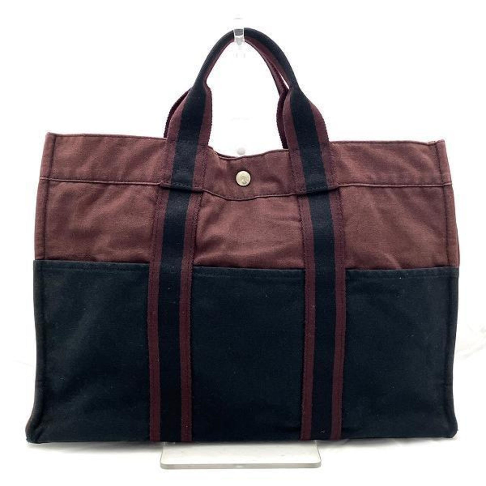 Hermes Foule MM Bicolor Bag Tote Men's Women's