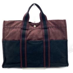 Hermes Foule MM Bicolor Bag Tote Men's Women's