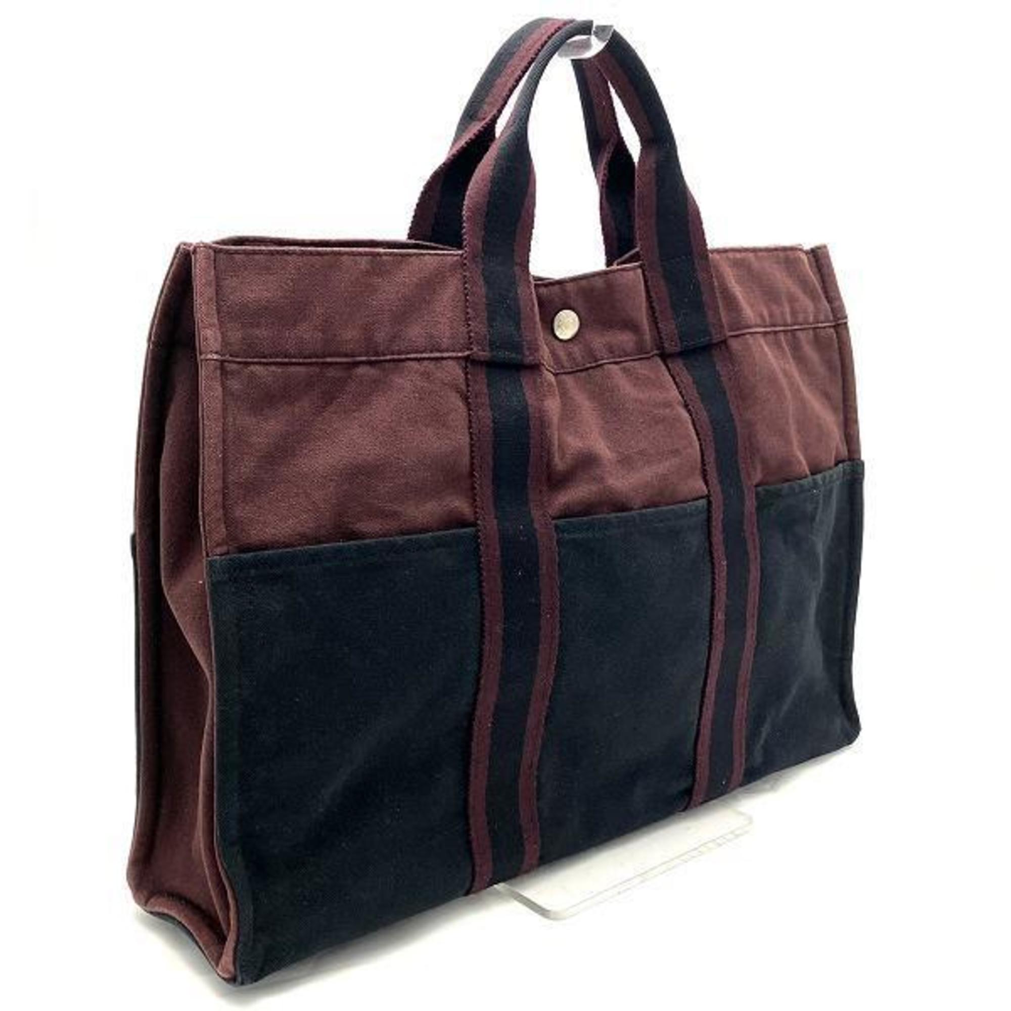 Hermes Foule MM Bicolor Bag Tote Men's Women's