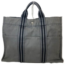 Hermes Foult MM Canvas Bag Tote Women's