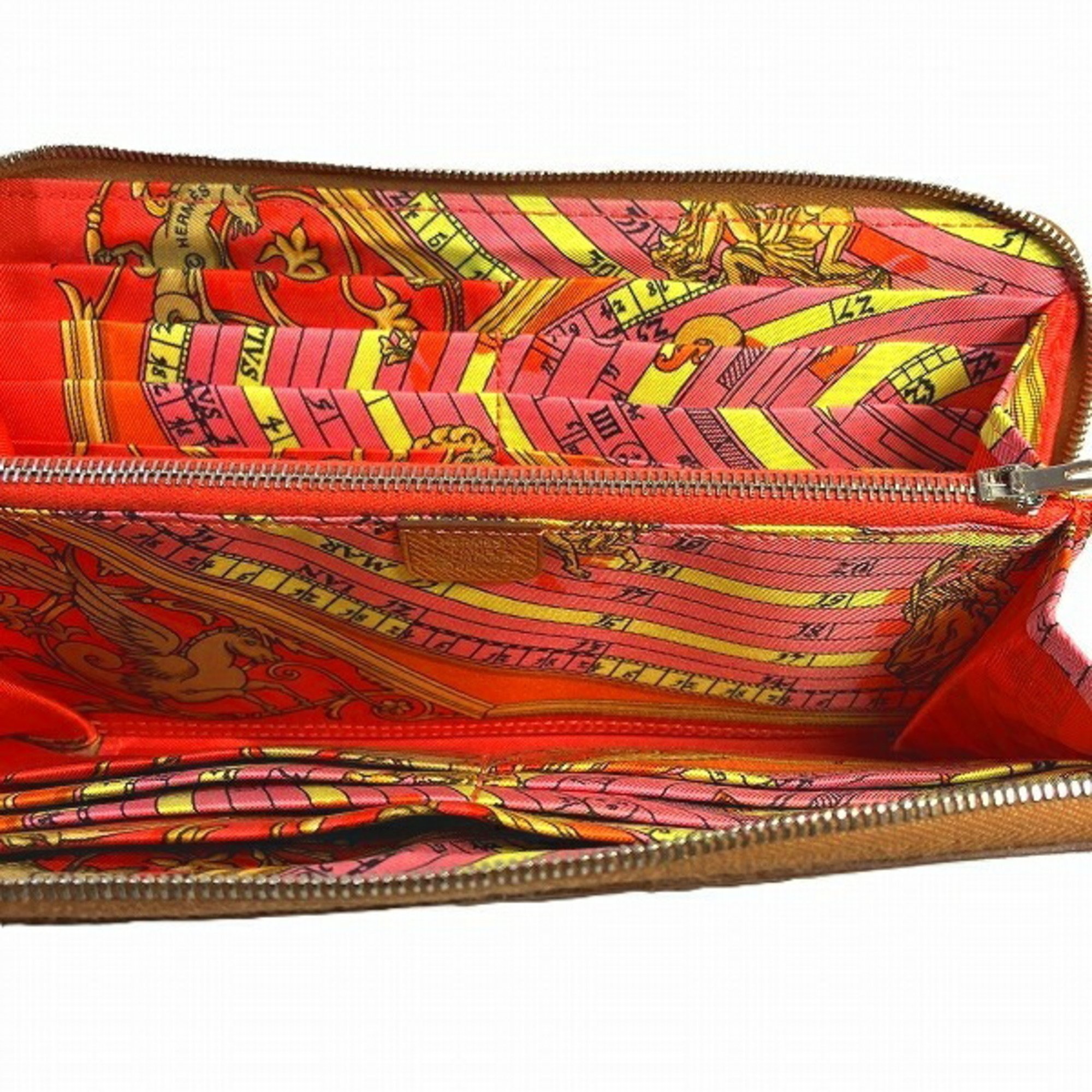 Hermes Azap Long Silk In Round Wallet for Women