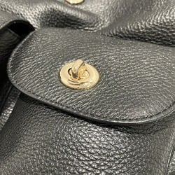 Coach Billy F37410 Pebbled Leather Backpack Women's Bag