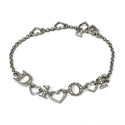 Christian Dior Dior Heart Bracelet Crystal Accessory Women's