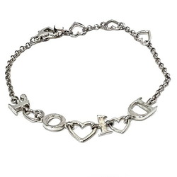 Christian Dior Dior Heart Bracelet Crystal Accessory Women's