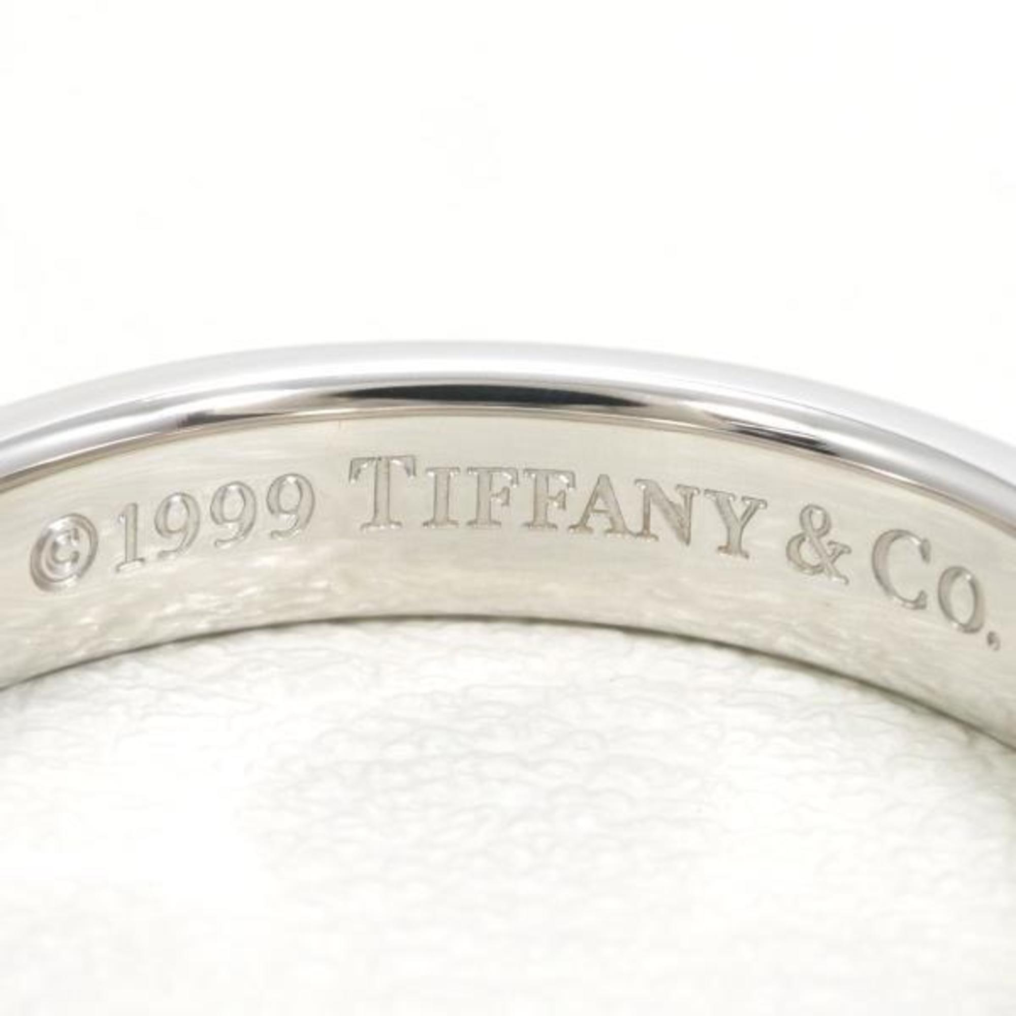 Tiffany Stacking Band PT950 Ring Total weight approx. 3.9g