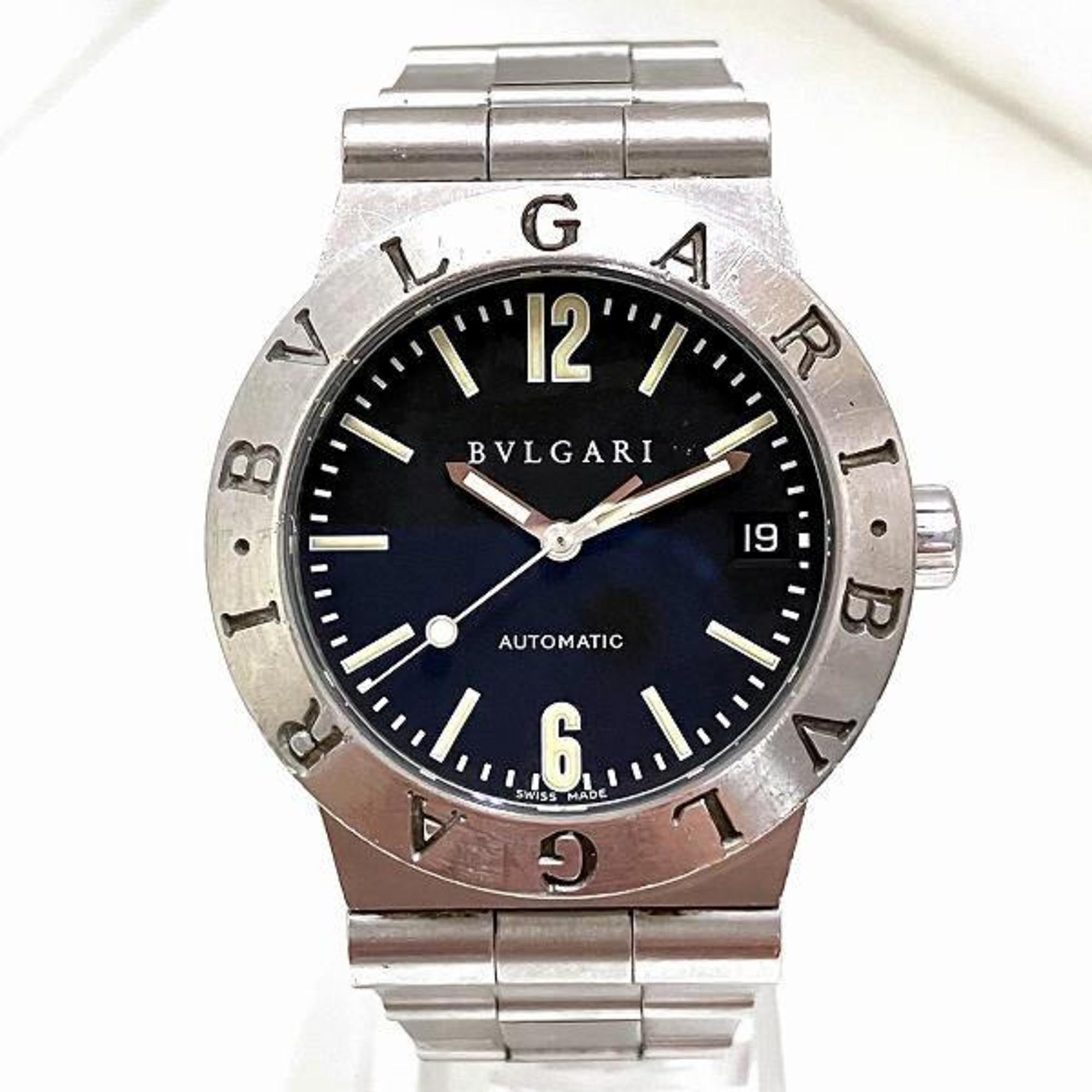 BVLGARI Diagono Date LC35S Automatic Watch Men's