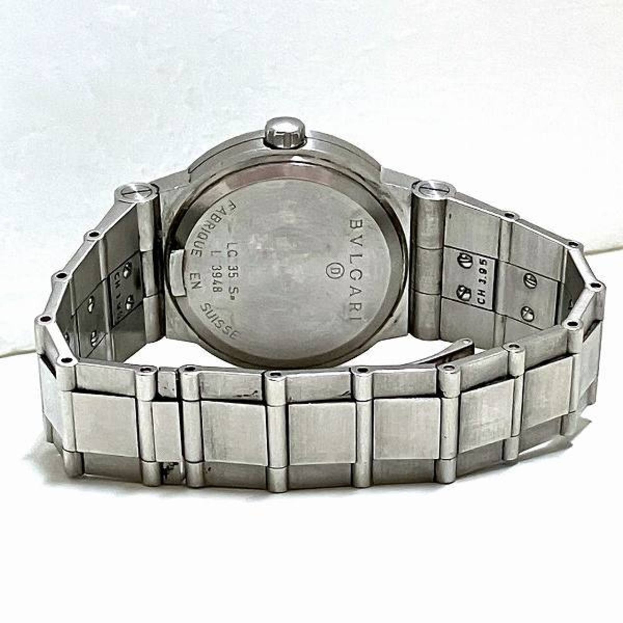 BVLGARI Diagono Date LC35S Automatic Watch Men's