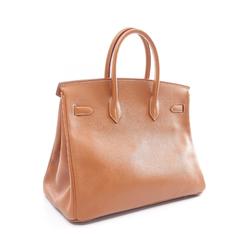 Hermes HERMES Birkin 35 Handbag Bag Cushvel Women's Brown