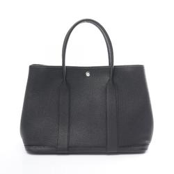 Hermes HERMES Garden PM Handbag Bag Negonda Women's Black