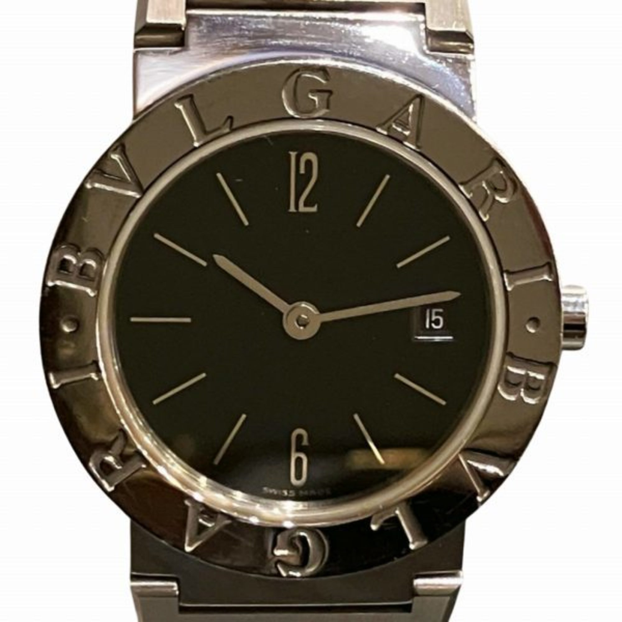 BVLGARI BB26SSD Date Quartz Watch Women's