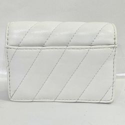 Michael Kors Wallets & Coin Cases White Leather Chain Women's