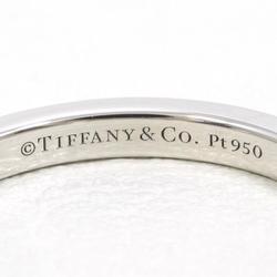 Tiffany Forever Wedding Band PT950 Ring Diamond Box Total Weight Approx. 3.1g