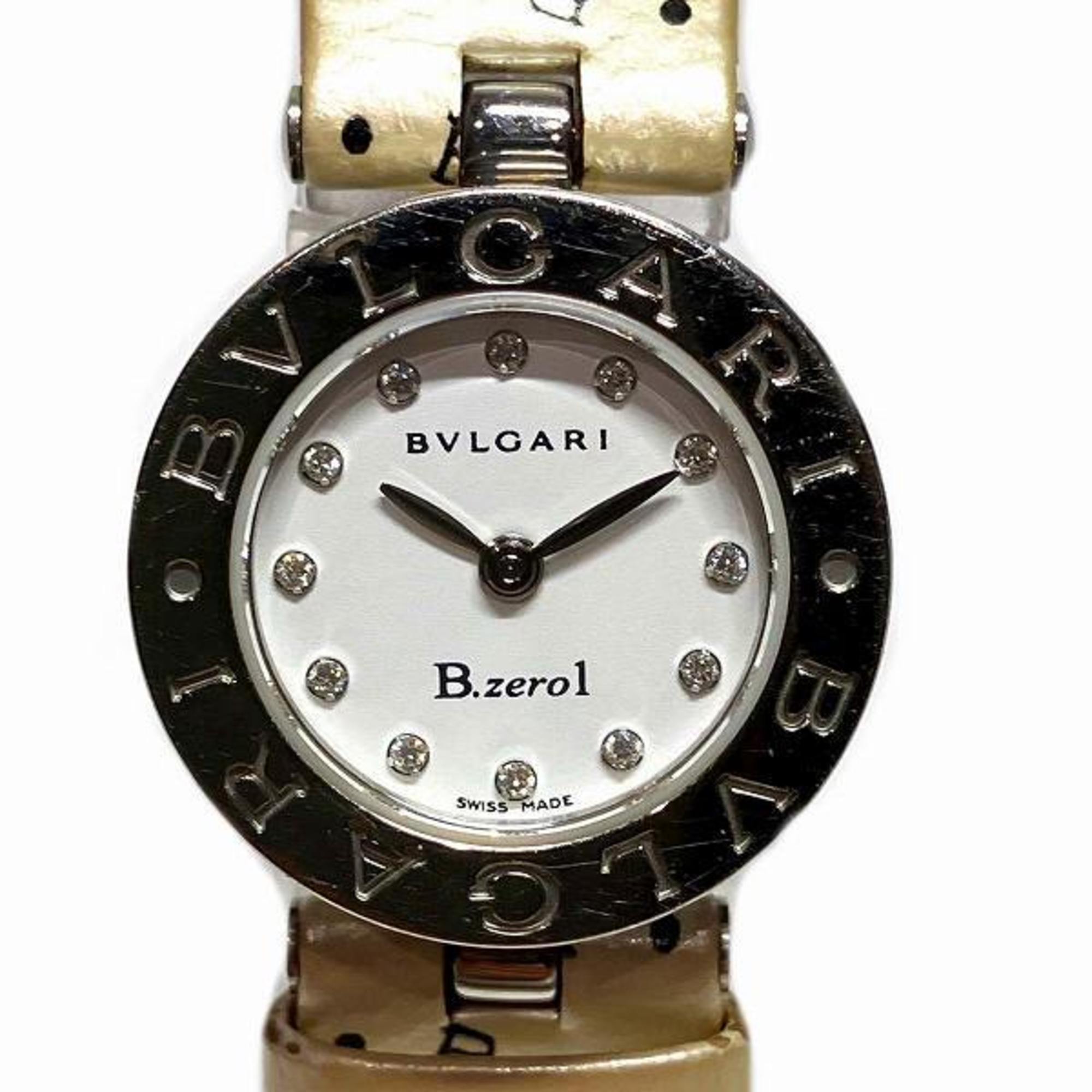 BVLGARI B.Zero1 12P Diamond BZ22S Quartz Watch Women's