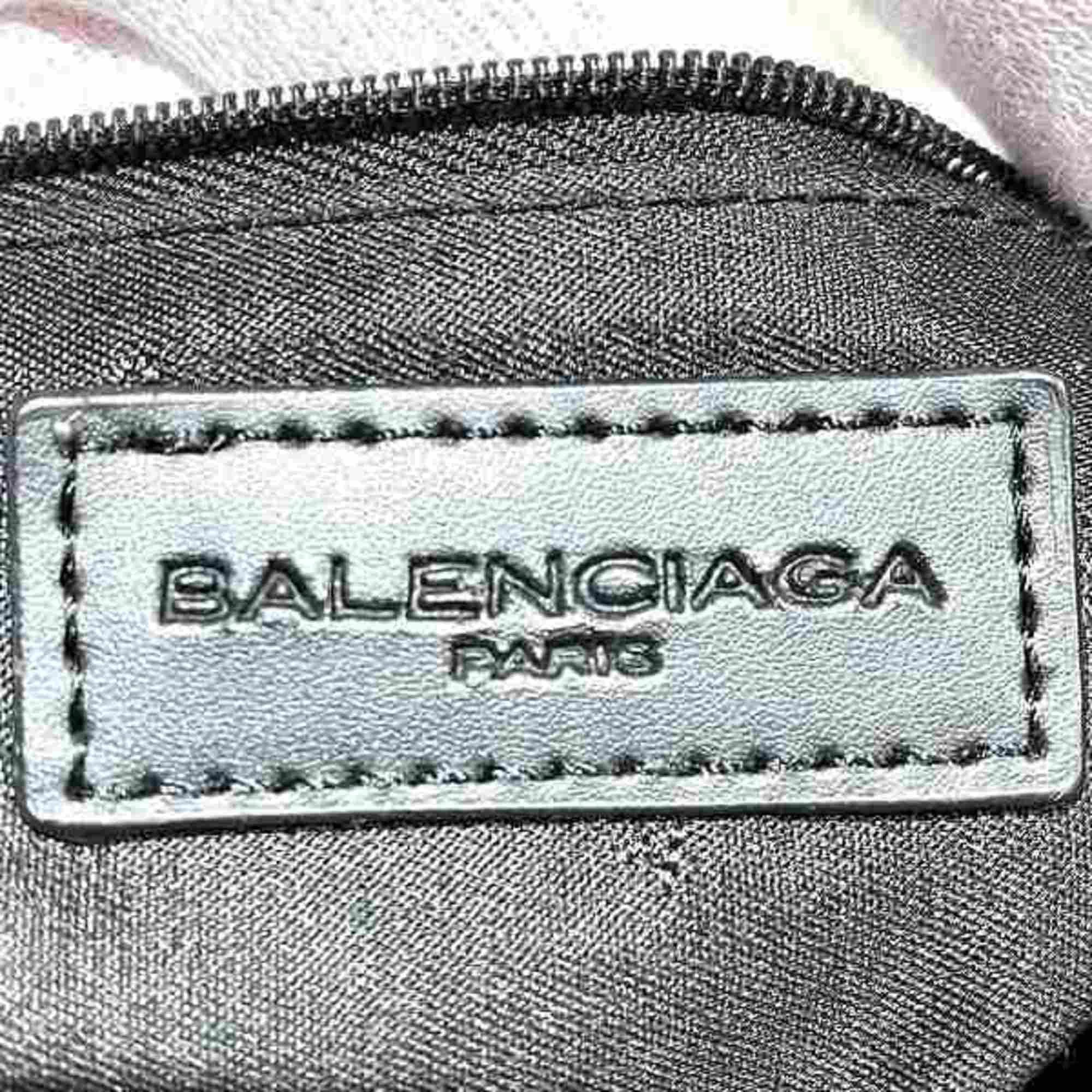 Balenciaga BB pattern canvas x leather bag tote shoulder for women