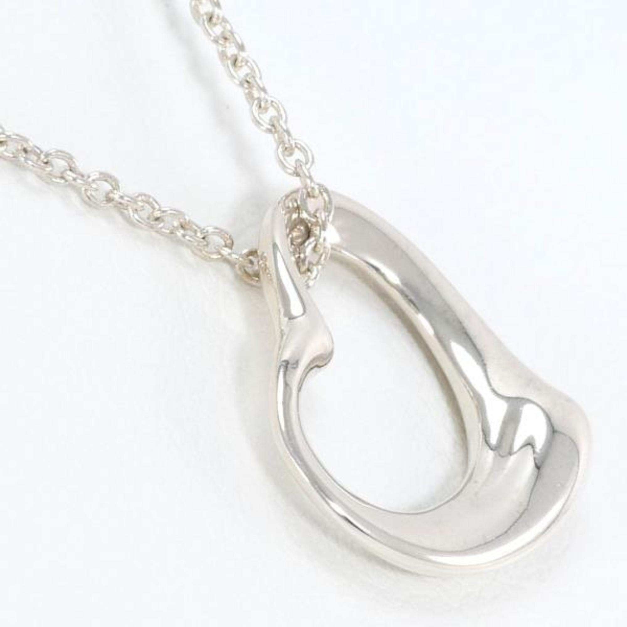 Tiffany Heart Silver Necklace Total weight approx. 2.5g Approx. 41cm