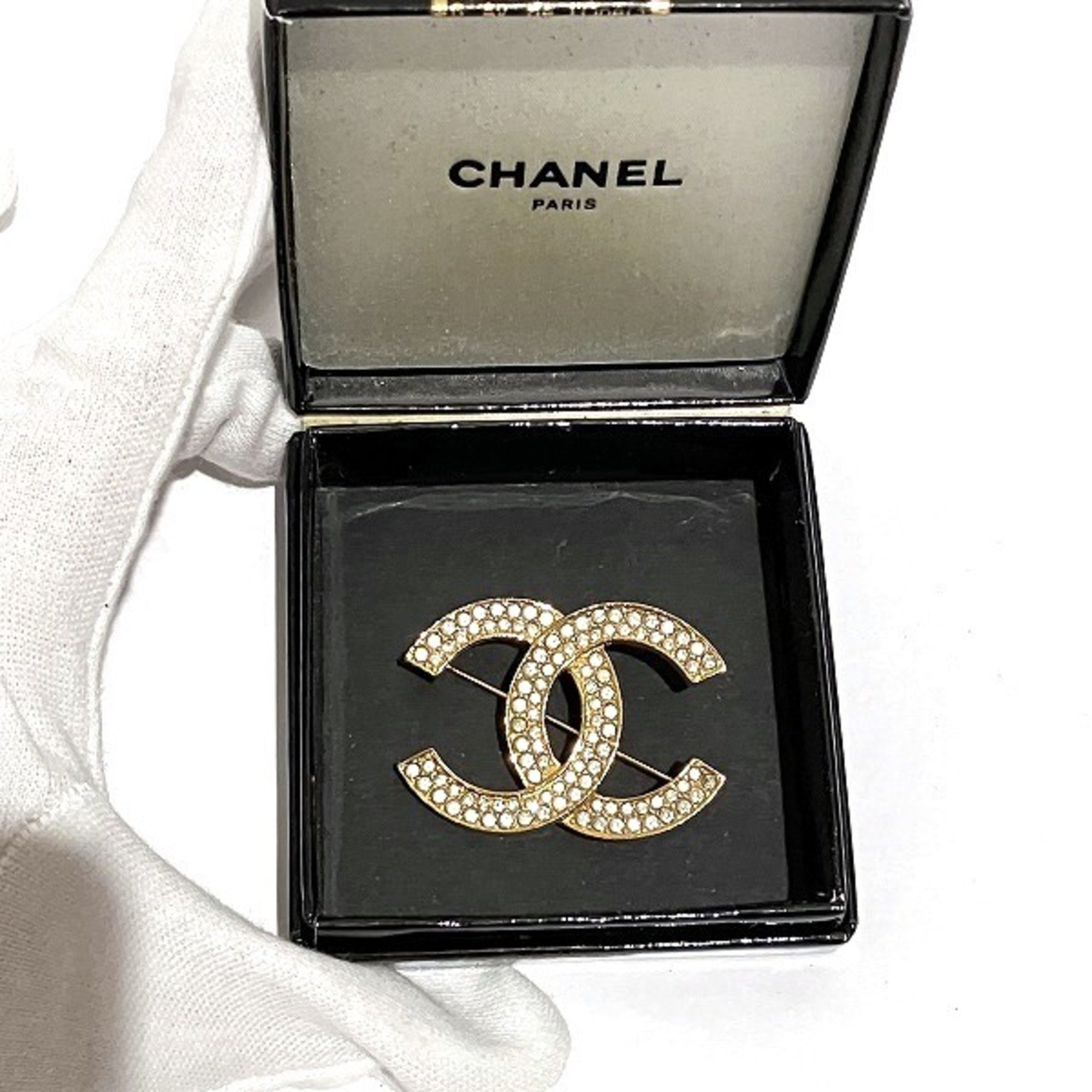 CHANEL Coco Mark Accessory Brooch for Women