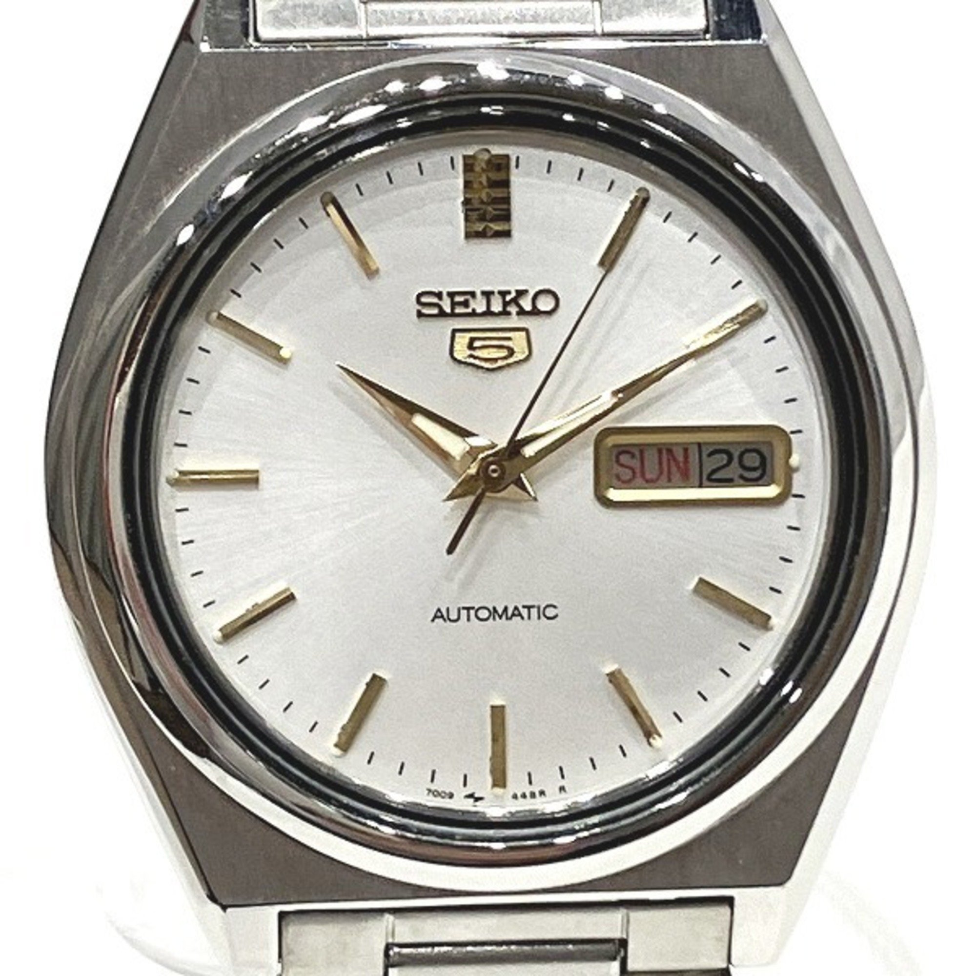 Seiko Seiko5 7009-876A Automatic Watch Men's Wristwatch