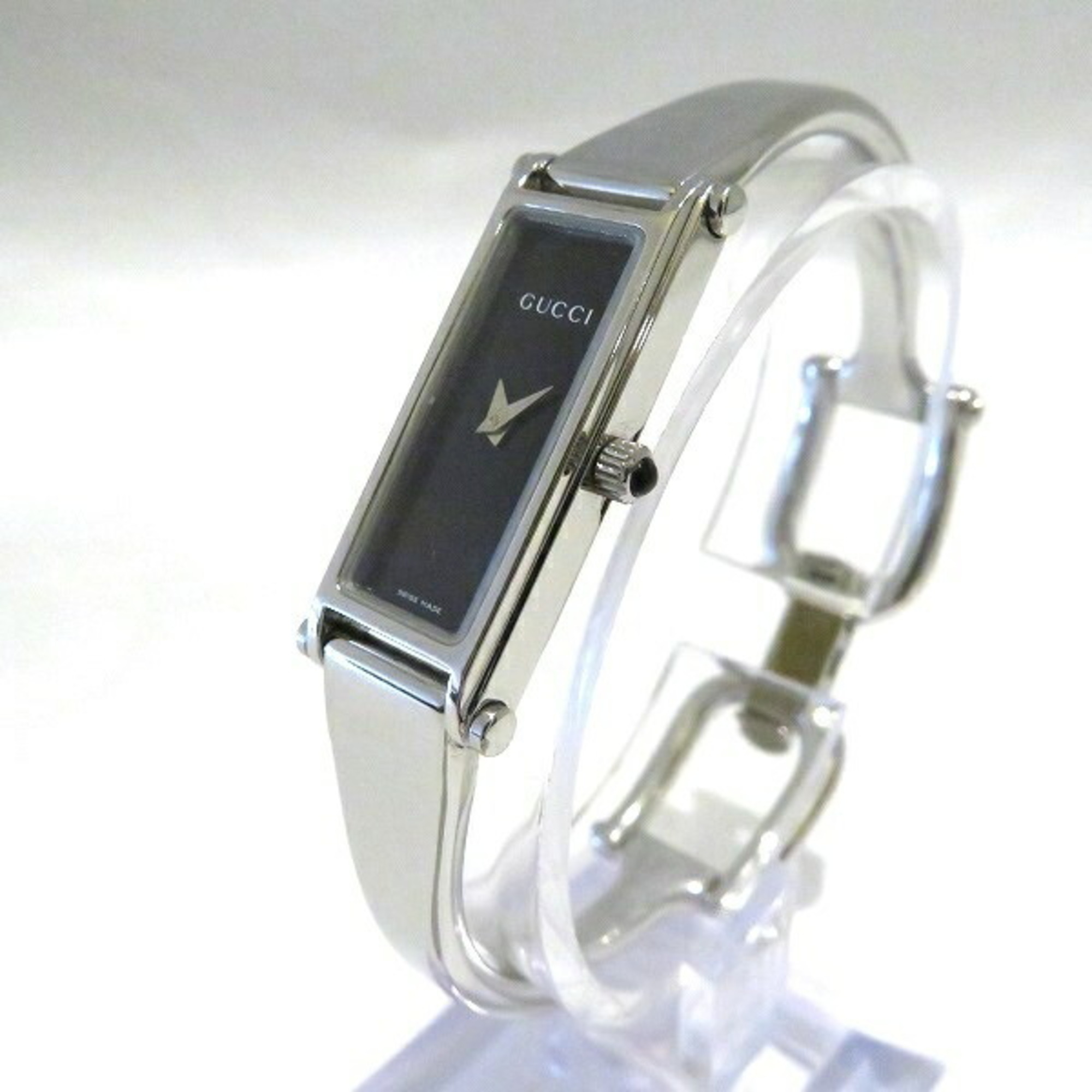 GUCCI Bangle Watch 1500L Quartz Women's