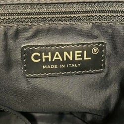 CHANEL New Travel Tote MM Black Bag Women's