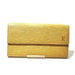 Louis Vuitton Epi Pochette Portemonnay Credit M63579 Long Wallet Bi-fold for Women