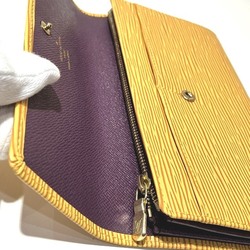 Louis Vuitton Epi Pochette Portemonnay Credit M63579 Long Wallet Bi-fold for Women