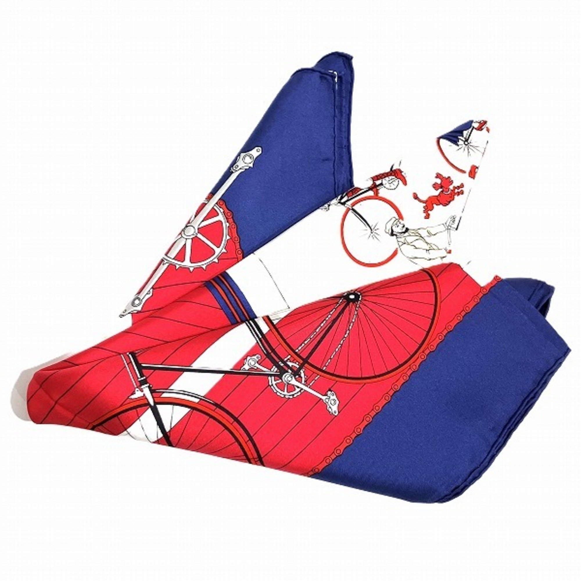 Hermes Carre 90 Bicycle Accessories Scarf Women