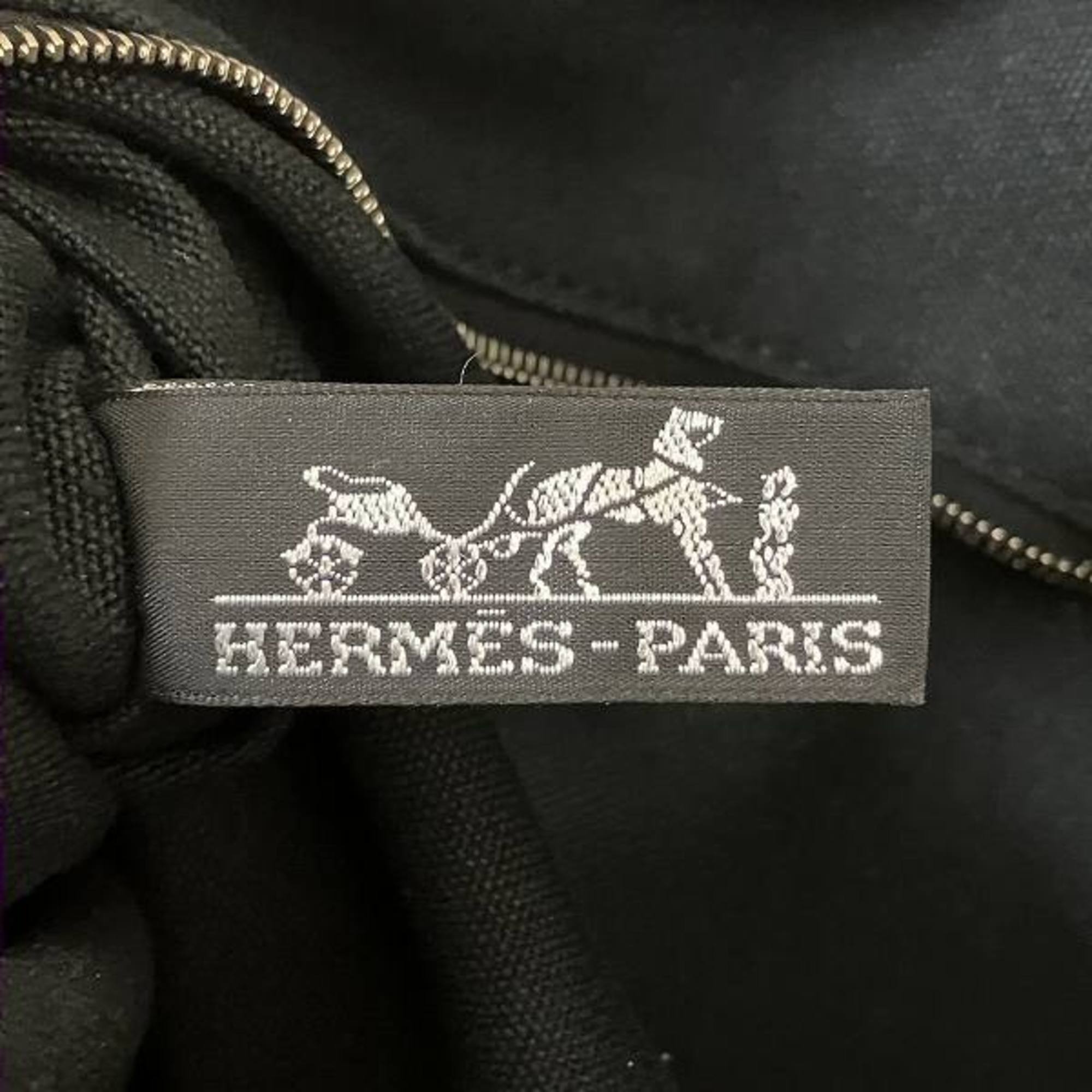 Hermes Troca Horizontal MM Black Bag Tote Handbag Men Women