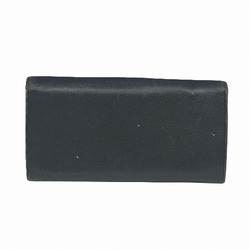 Yves Saint Laurent Black Leather Long Wallet for Men and Women