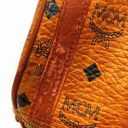 MCM Visetos pattern camel bag shoulder for women