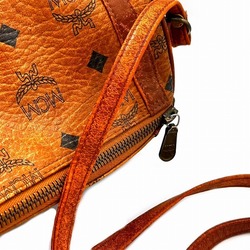 MCM Visetos pattern camel bag shoulder for women