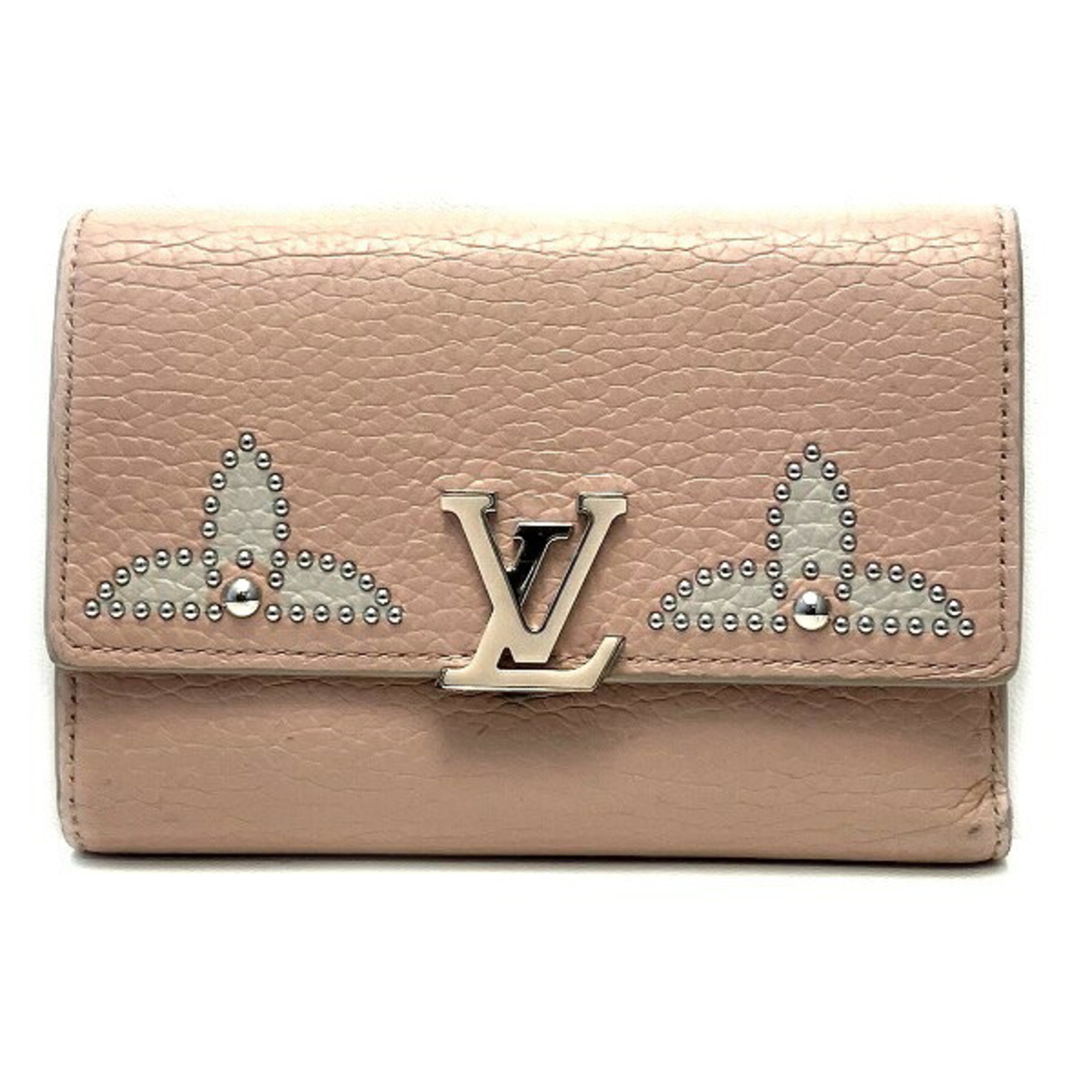 Louis Vuitton Portefeuille Capucines Compact M63221 Wallet Tri-fold for Women