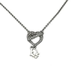 Christian Dior Dior heart motif rhinestone accessory necklace for women