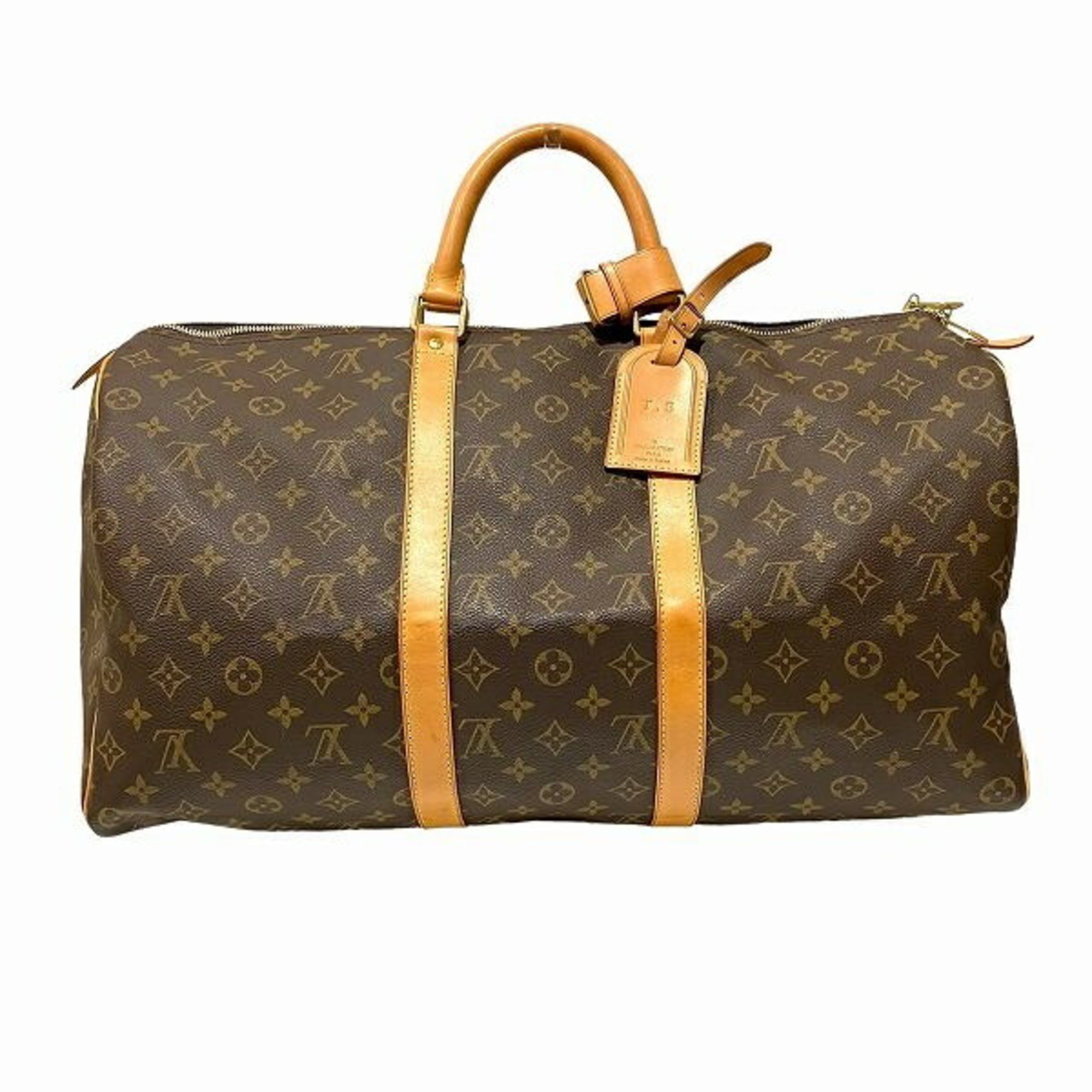 Louis Vuitton Monogram Keepall 50 M41426 Bag Boston bag Men's Women's