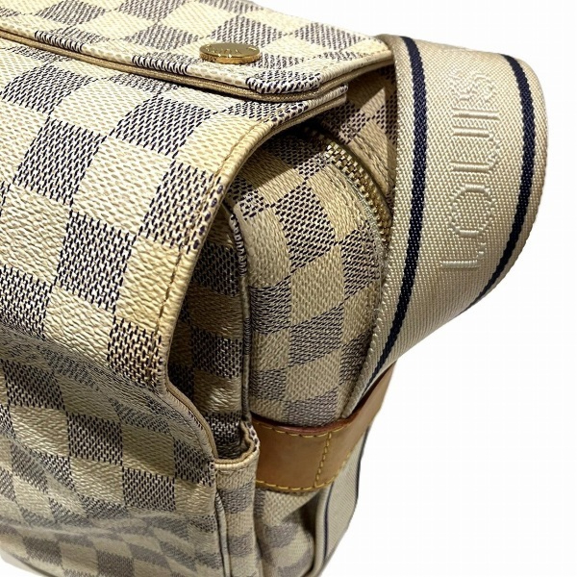 Louis Vuitton Damier Azur Naviglio N51189 Bag Shoulder Men's Women's